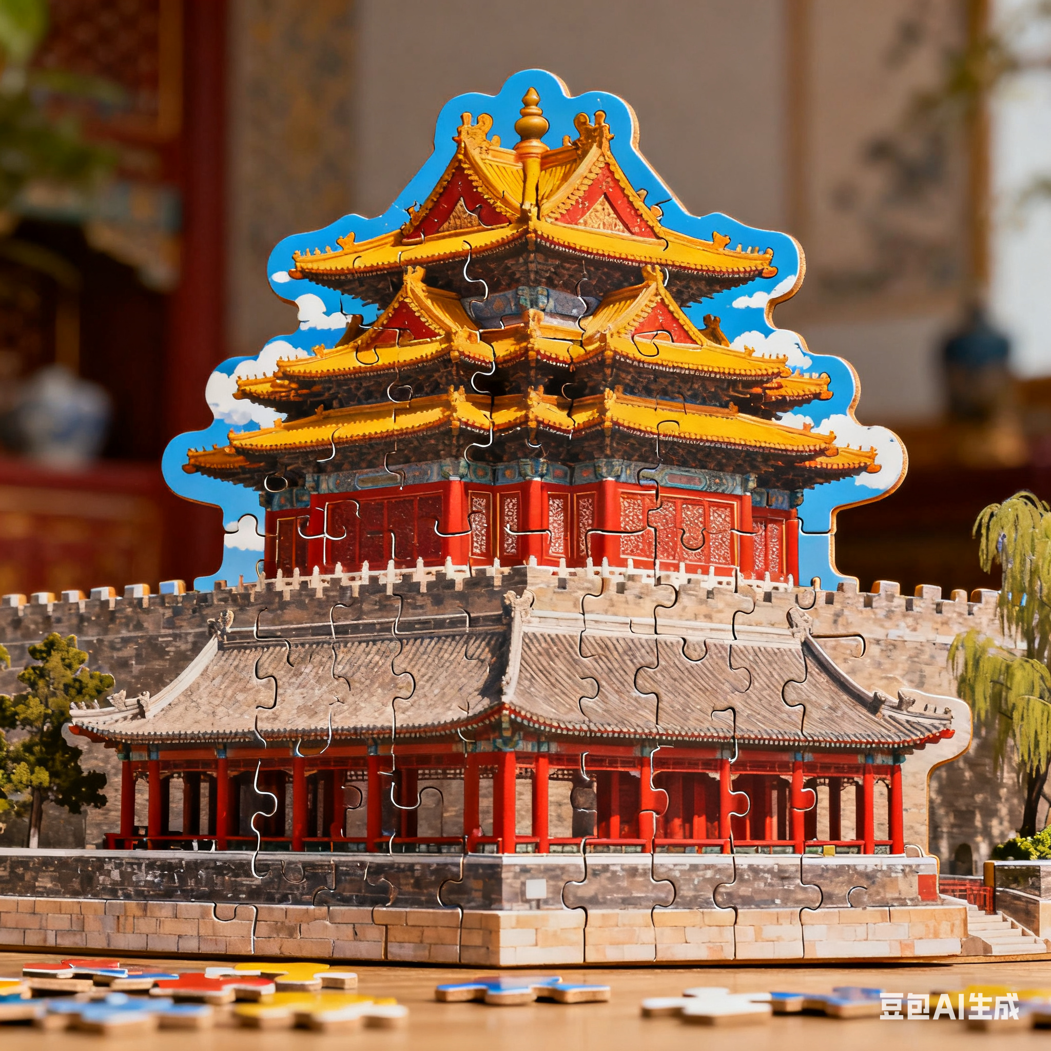 Palace Museum Architecture Puzzle