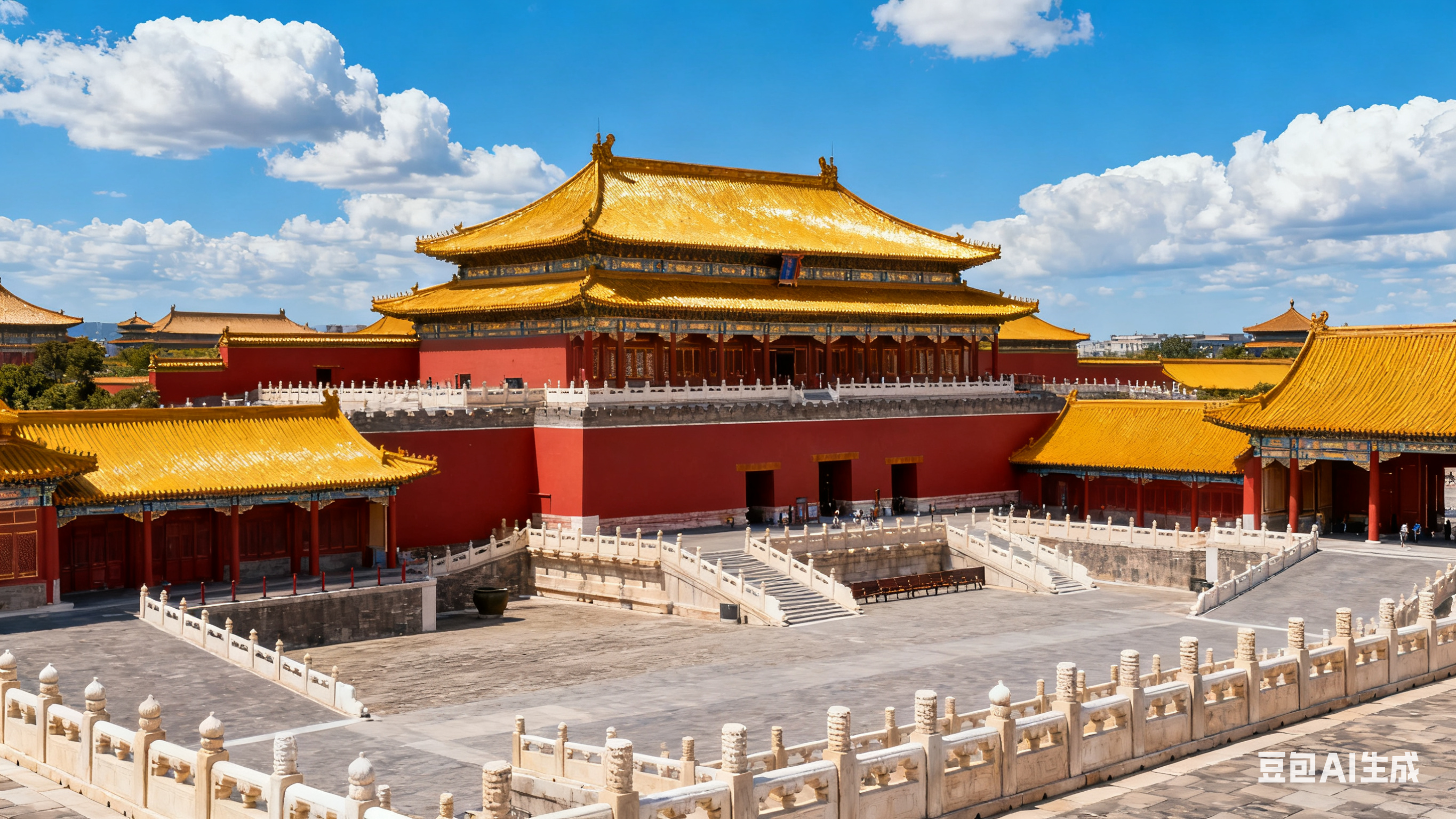 Palace Museum in Snow